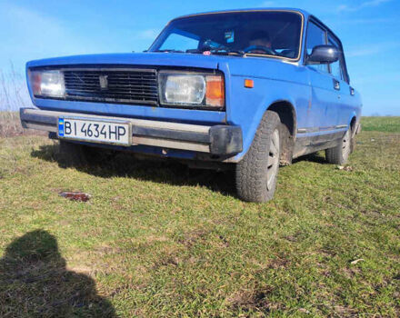 Синий ВАЗ 2105, объемом двигателя 1.29 л и пробегом 110 тыс. км за 604 $, фото 1 на Automoto.ua