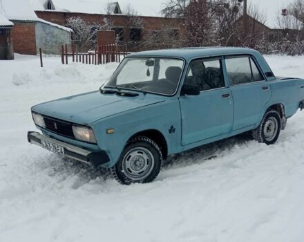 Синий ВАЗ 2105, объемом двигателя 1.3 л и пробегом 330 тыс. км за 339 $, фото 1 на Automoto.ua