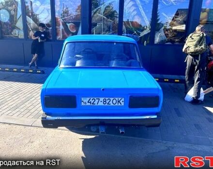 Синий ВАЗ 2105, объемом двигателя 1.3 л и пробегом 200 тыс. км за 380 $, фото 1 на Automoto.ua