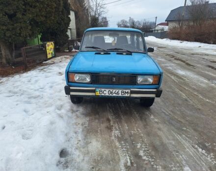 Синий ВАЗ 2105, объемом двигателя 1.5 л и пробегом 2 тыс. км за 279 $, фото 1 на Automoto.ua