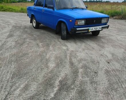 Синий ВАЗ 2105, объемом двигателя 1.3 л и пробегом 98 тыс. км за 674 $, фото 1 на Automoto.ua