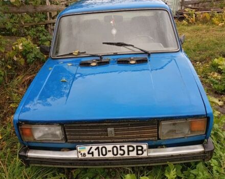 Синий ВАЗ 2105, объемом двигателя 1.3 л и пробегом 98 тыс. км за 550 $, фото 1 на Automoto.ua