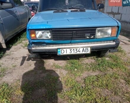 Синий ВАЗ 2105, объемом двигателя 1.2 л и пробегом 200 тыс. км за 315 $, фото 1 на Automoto.ua