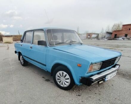 Синий ВАЗ 2105, объемом двигателя 1 л и пробегом 78 тыс. км за 392 $, фото 1 на Automoto.ua