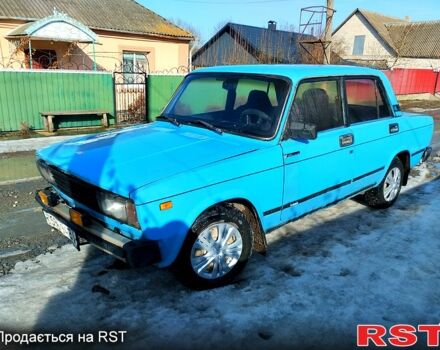Синій ВАЗ 2105, об'ємом двигуна 1.3 л та пробігом 250 тис. км за 500 $, фото 1 на Automoto.ua