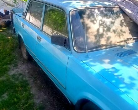 Синий ВАЗ 2105, объемом двигателя 1.3 л и пробегом 200 тыс. км за 360 $, фото 1 на Automoto.ua