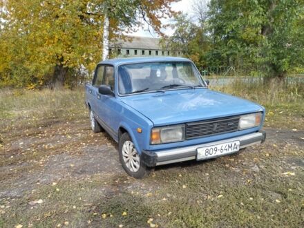 Синий ВАЗ 2105, объемом двигателя 1.5 л и пробегом 100 тыс. км за 446 $, фото 1 на Automoto.ua