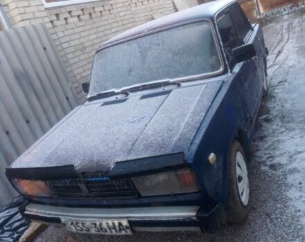 Синий ВАЗ 2105, объемом двигателя 1.5 л и пробегом 100 тыс. км за 500 $, фото 1 на Automoto.ua