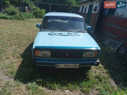 Синий ВАЗ 2105, объемом двигателя 1.29 л и пробегом 125 тыс. км за 557 $, фото 1 на Automoto.ua