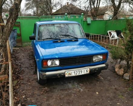 Синий ВАЗ 2105, объемом двигателя 1.5 л и пробегом 200 тыс. км за 450 $, фото 1 на Automoto.ua