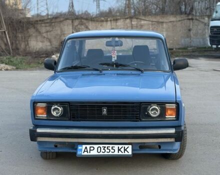 Синий ВАЗ 2105, объемом двигателя 1.5 л и пробегом 777 тыс. км за 1150 $, фото 1 на Automoto.ua