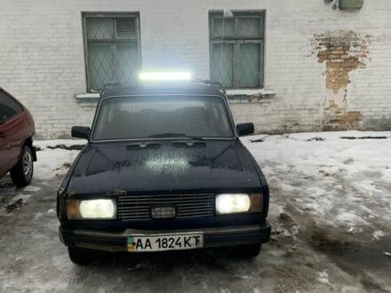 Синий ВАЗ 2105, объемом двигателя 1.5 л и пробегом 200 тыс. км за 419 $, фото 1 на Automoto.ua