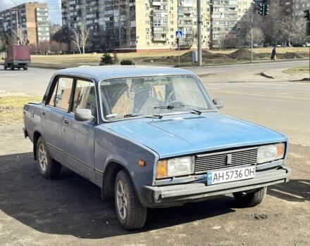 Синий ВАЗ 2105, объемом двигателя 1.3 л и пробегом 170 тыс. км за 459 $, фото 1 на Automoto.ua
