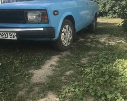 Синий ВАЗ 2105, объемом двигателя 1.3 л и пробегом 300 тыс. км за 626 $, фото 1 на Automoto.ua