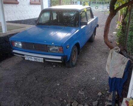 Синий ВАЗ 2105, объемом двигателя 1 л и пробегом 140 тыс. км за 359 $, фото 1 на Automoto.ua