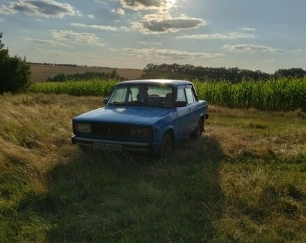 Синий ВАЗ 2105, объемом двигателя 1 л и пробегом 2 тыс. км за 437 $, фото 1 на Automoto.ua
