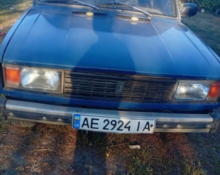Синий ВАЗ 2105, объемом двигателя 1.5 л и пробегом 370 тыс. км за 561 $, фото 1 на Automoto.ua