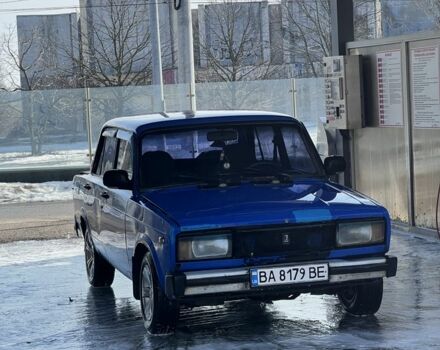 Синий ВАЗ 2105, объемом двигателя 1.5 л и пробегом 590 тыс. км за 650 $, фото 1 на Automoto.ua