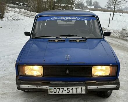 Синій ВАЗ 2105, об'ємом двигуна 1.5 л та пробігом 55 тис. км за 442 $, фото 1 на Automoto.ua