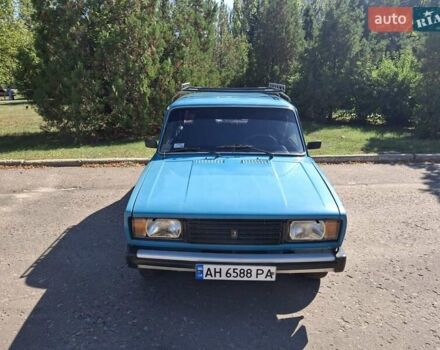 Синий ВАЗ 2105, объемом двигателя 1.2 л и пробегом 104 тыс. км за 1250 $, фото 1 на Automoto.ua