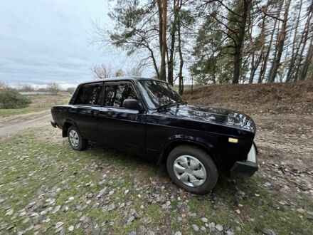 Синий ВАЗ 2105, объемом двигателя 2 л и пробегом 45 тыс. км за 1100 $, фото 1 на Automoto.ua