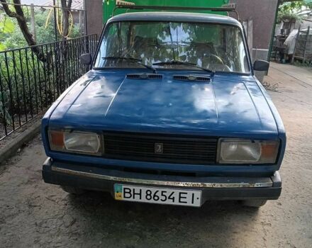 Синий ВАЗ 2105, объемом двигателя 1.3 л и пробегом 15 тыс. км за 800 $, фото 1 на Automoto.ua