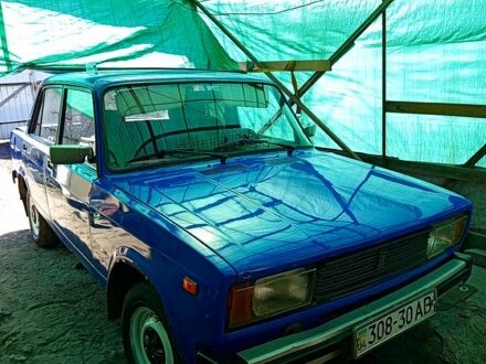 Синий ВАЗ 2105, объемом двигателя 1.6 л и пробегом 90 тыс. км за 820 $, фото 1 на Automoto.ua