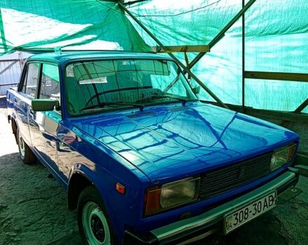 Синий ВАЗ 2105, объемом двигателя 1.6 л и пробегом 90 тыс. км за 820 $, фото 1 на Automoto.ua