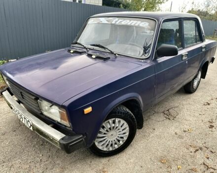 Синий ВАЗ 2105, объемом двигателя 1.5 л и пробегом 186 тыс. км за 399 $, фото 1 на Automoto.ua