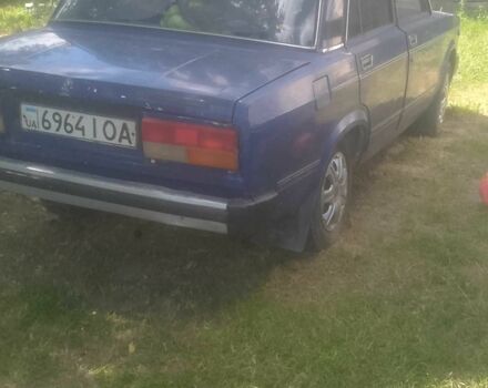 Синий ВАЗ 2105, объемом двигателя 1.3 л и пробегом 140 тыс. км за 194 $, фото 1 на Automoto.ua