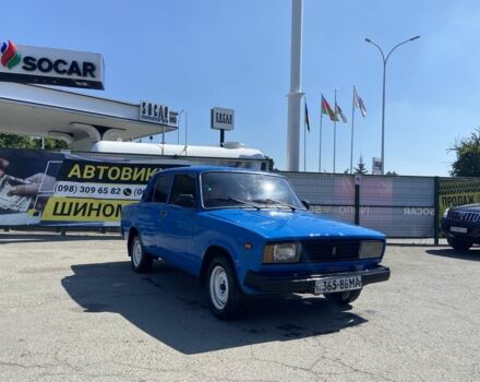 Синий ВАЗ 2105, объемом двигателя 1.5 л и пробегом 200 тыс. км за 499 $, фото 1 на Automoto.ua