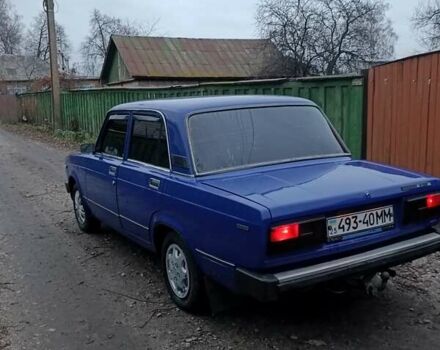 Синий ВАЗ 2105, объемом двигателя 1.3 л и пробегом 200 тыс. км за 650 $, фото 1 на Automoto.ua