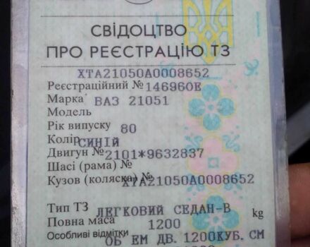 Синий ВАЗ 2105, объемом двигателя 1.5 л и пробегом 100 тыс. км за 40000 $, фото 1 на Automoto.ua