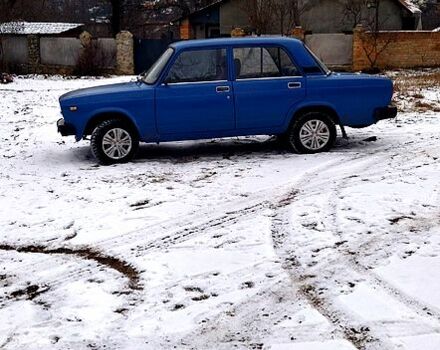 Синий ВАЗ 2105, объемом двигателя 1.3 л и пробегом 91 тыс. км за 1150 $, фото 1 на Automoto.ua