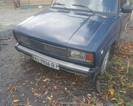 Синий ВАЗ 2105, объемом двигателя 1.5 л и пробегом 477 тыс. км за 242 $, фото 1 на Automoto.ua