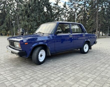 Синий ВАЗ 2105, объемом двигателя 1.5 л и пробегом 53 тыс. км за 1600 $, фото 1 на Automoto.ua