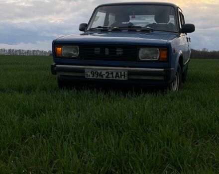 Синий ВАЗ 2105, объемом двигателя 1 л и пробегом 680 тыс. км за 456 $, фото 1 на Automoto.ua