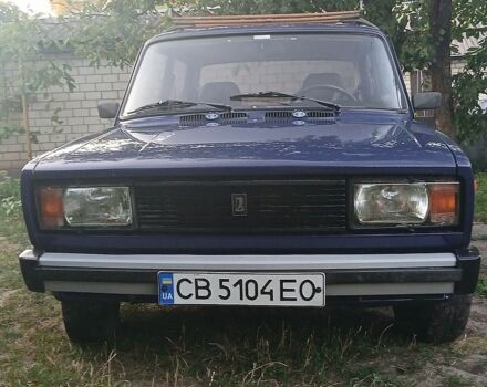 Синий ВАЗ 2105, объемом двигателя 1.45 л и пробегом 95 тыс. км за 1650 $, фото 1 на Automoto.ua