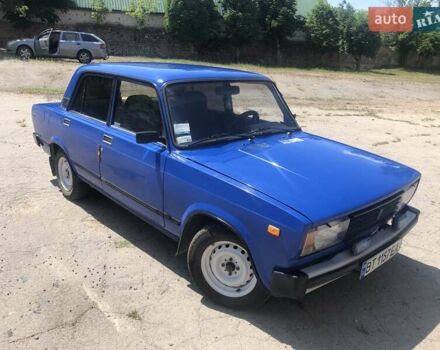 Синий ВАЗ 2105, объемом двигателя 1.45 л и пробегом 90 тыс. км за 1856 $, фото 1 на Automoto.ua