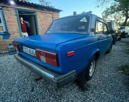 Синий ВАЗ 2105, объемом двигателя 1.3 л и пробегом 200 тыс. км за 671 $, фото 1 на Automoto.ua