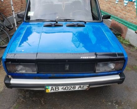 Синий ВАЗ 2105, объемом двигателя 1.3 л и пробегом 78 тыс. км за 449 $, фото 1 на Automoto.ua