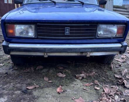 Синий ВАЗ 2105, объемом двигателя 1.5 л и пробегом 100 тыс. км за 639 $, фото 1 на Automoto.ua