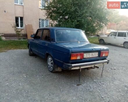 Синий ВАЗ 2105, объемом двигателя 1.5 л и пробегом 1000 тыс. км за 850 $, фото 1 на Automoto.ua