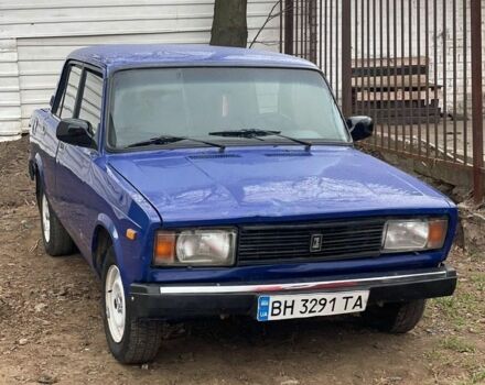Синий ВАЗ 2105, объемом двигателя 1.45 л и пробегом 50 тыс. км за 650 $, фото 1 на Automoto.ua