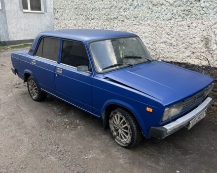 Синий ВАЗ 2105, объемом двигателя 1.5 л и пробегом 1000 тыс. км за 850 $, фото 1 на Automoto.ua