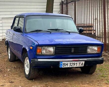 Синий ВАЗ 2105, объемом двигателя 1.5 л и пробегом 100 тыс. км за 899 $, фото 1 на Automoto.ua
