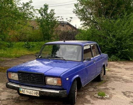 Синий ВАЗ 2105, объемом двигателя 1.5 л и пробегом 165 тыс. км за 550 $, фото 1 на Automoto.ua
