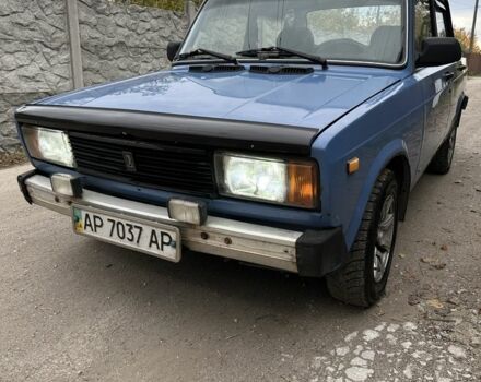 Синий ВАЗ 2105, объемом двигателя 1.5 л и пробегом 100 тыс. км за 1200 $, фото 1 на Automoto.ua