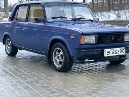 Синий ВАЗ 2105, объемом двигателя 1.45 л и пробегом 100 тыс. км за 1200 $, фото 1 на Automoto.ua