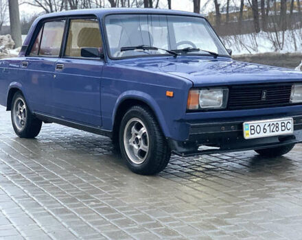 Синий ВАЗ 2105, объемом двигателя 1.45 л и пробегом 100 тыс. км за 1200 $, фото 1 на Automoto.ua